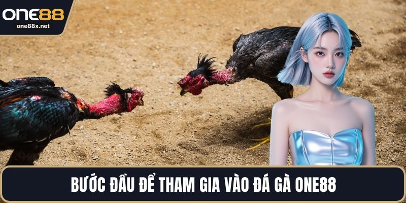 Bước đầu để tham gia vào đá gà ONE88